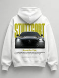 Need Money for Benz Mercedes minimal text hoodie side angle trendy streetwear apparel fit