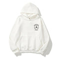 Need Money for Benz Mercedes minimal text hoodie white color clean contemporary style