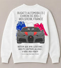 Bugatti Speed Lifestyle White Sweatshirt