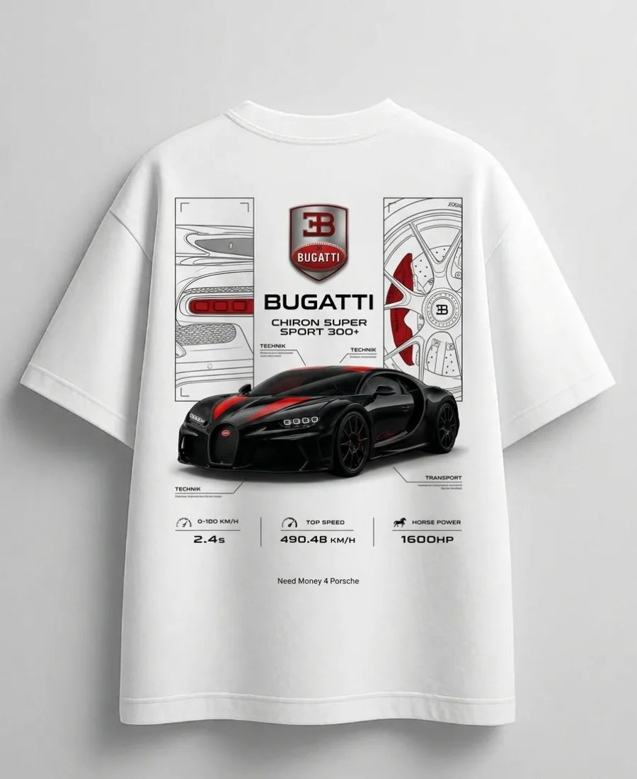 Need Money for Bugatti supercar lifestyle oversized shirt