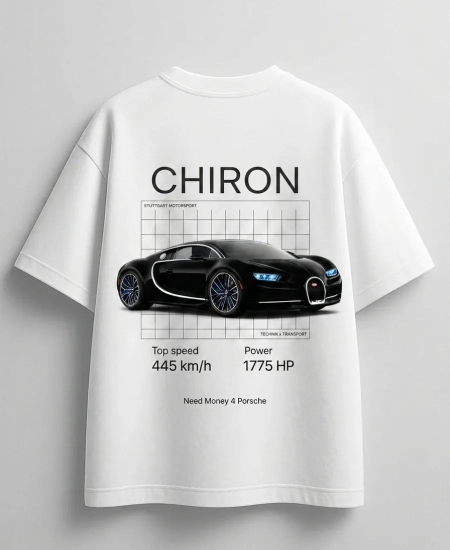 Need Money for Bugatti white fashion graphic shirt
