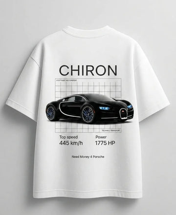 Need Money for Bugatti white fashion graphic shirt