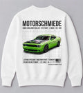 Need Money for Dodge Challenger dream car white oversized sweatshirt