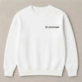 Automotive lifestyle white sweatshirt for Dodge Charger fans