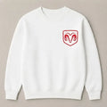 Dream car white oversized sweatshirt inspired by Dodge Charger