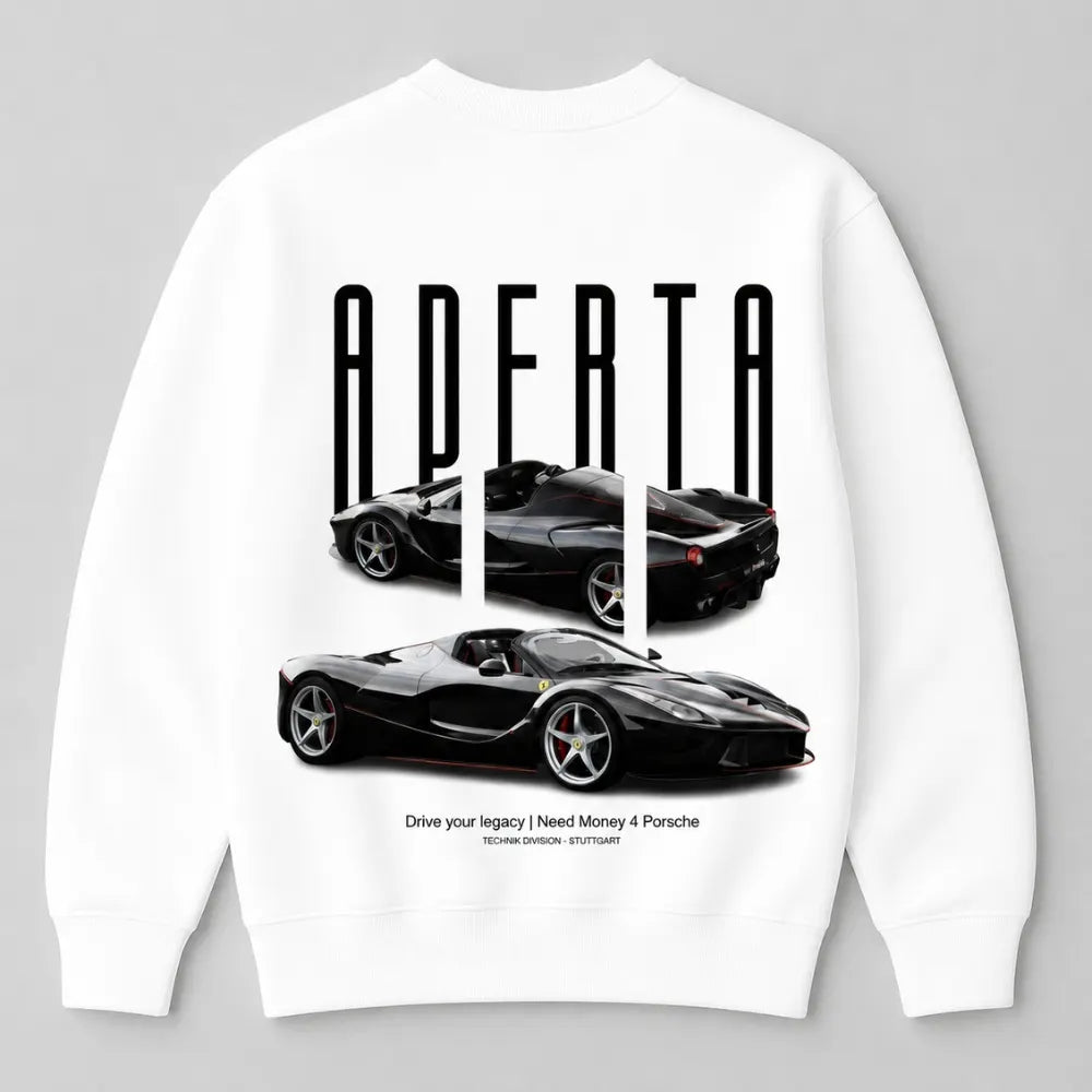 Need Money for Ferrari Italian sports car sweatshirt