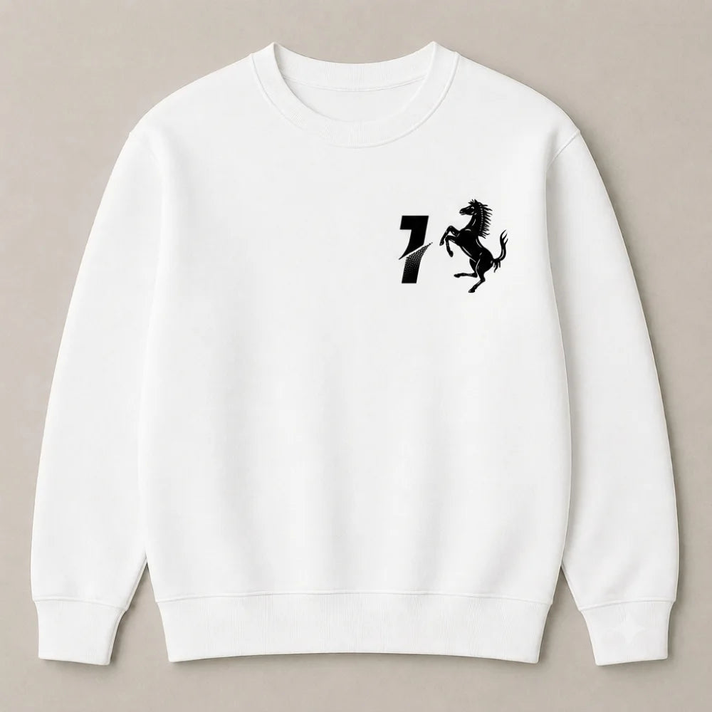 Ferrari inspired oversized sweatshirt for men