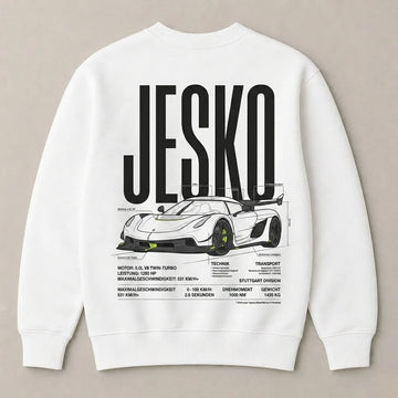 Premium hypercar inspired graphic sweatshirt for men