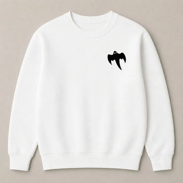 White Koenigsegg Jesko Absolut oversized sweatshirt for men