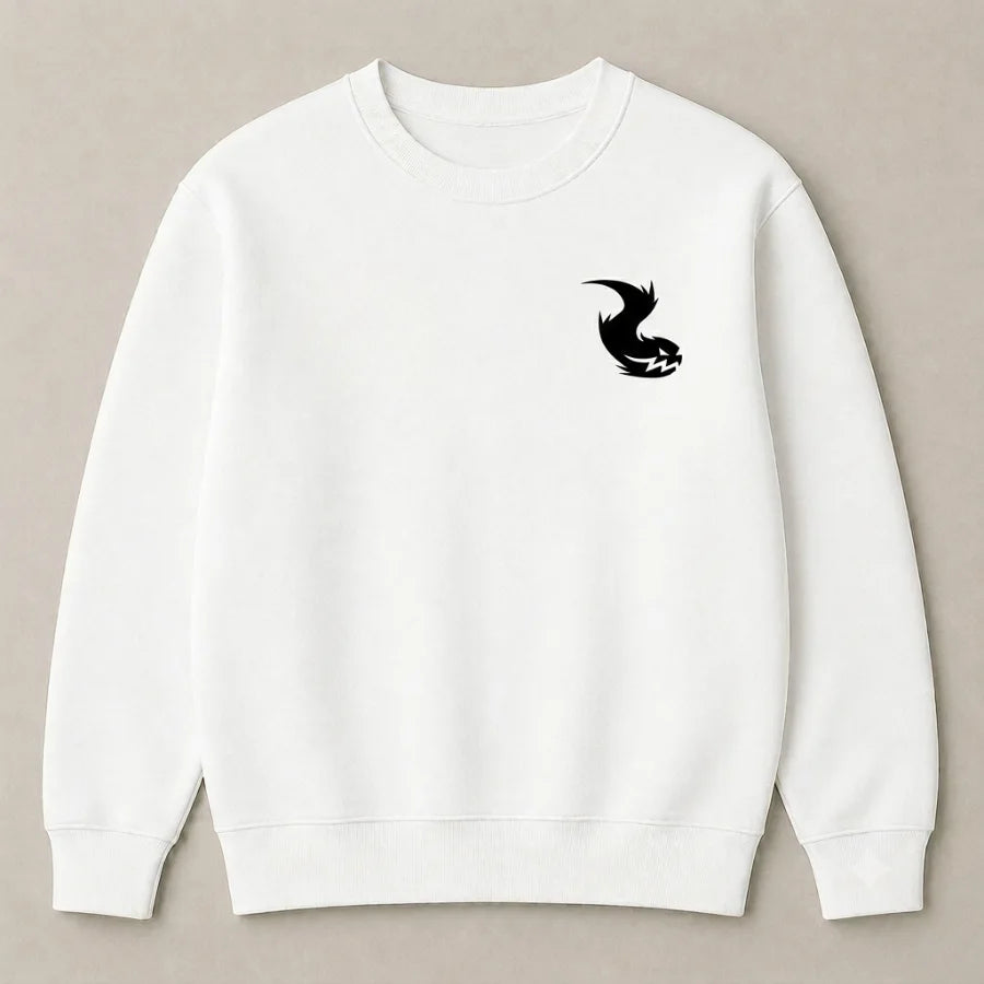 Need Money for Koenigsegg Jesko Absolut white oversized graphic sweatshirt