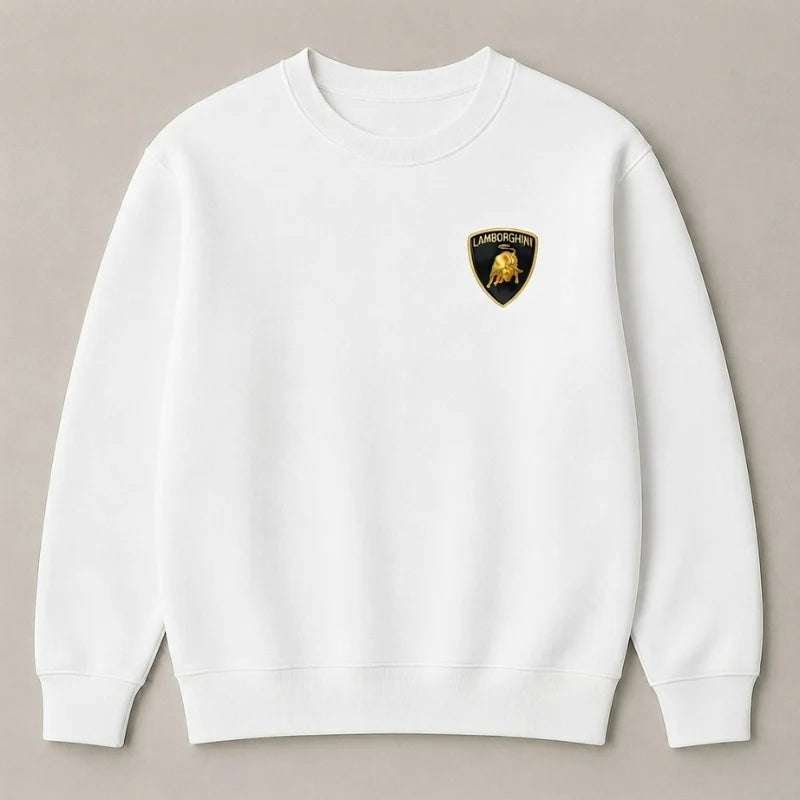Lamborghini dream car oversized crewneck sweatshirt