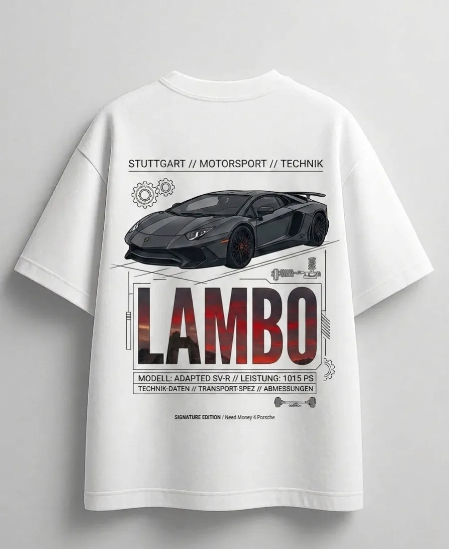 Need Money for Lamborghini Huracan luxury lifestyle graphic shirt