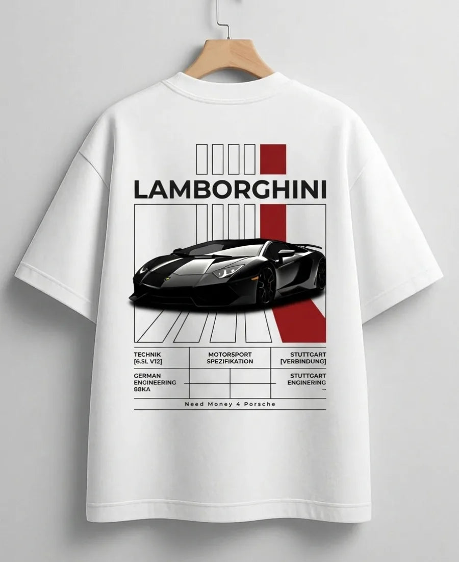 Need Money for Lamborghini Huracan exotic car lover tee design