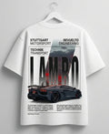 Luxury Lamborghini themed streetwear fashion tee for car lovers