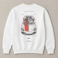Lamborghini themed graphic sweatshirt for car lovers