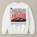 Lamborghini V10 oversized sweatshirt for men