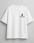 Luxury supercar themed oversized T-shirt with Lamborghini quote