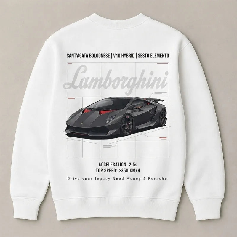 Need Money for Lamborghini weekend drive sweatshirt