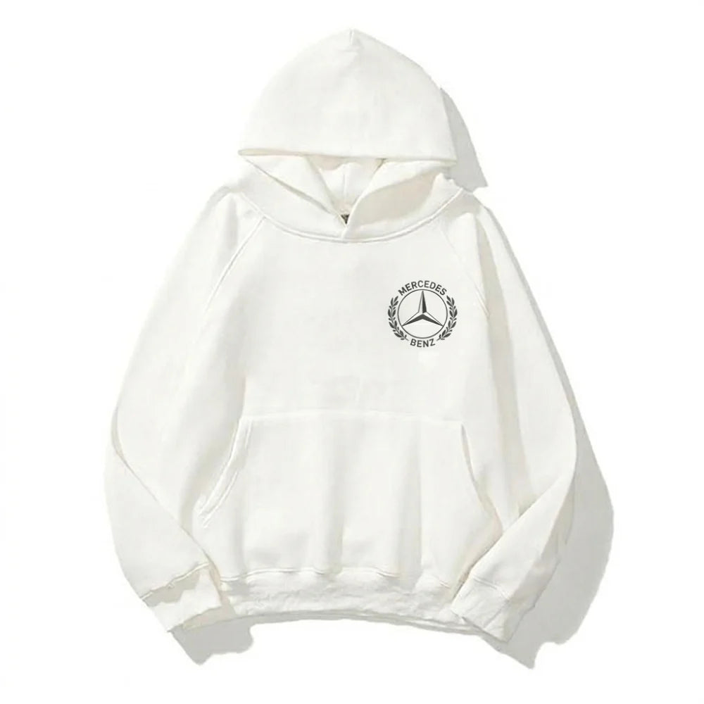 Need Money for Mercedes-Benz AMG Edition hoodie back print bold AMG inspired graphic design