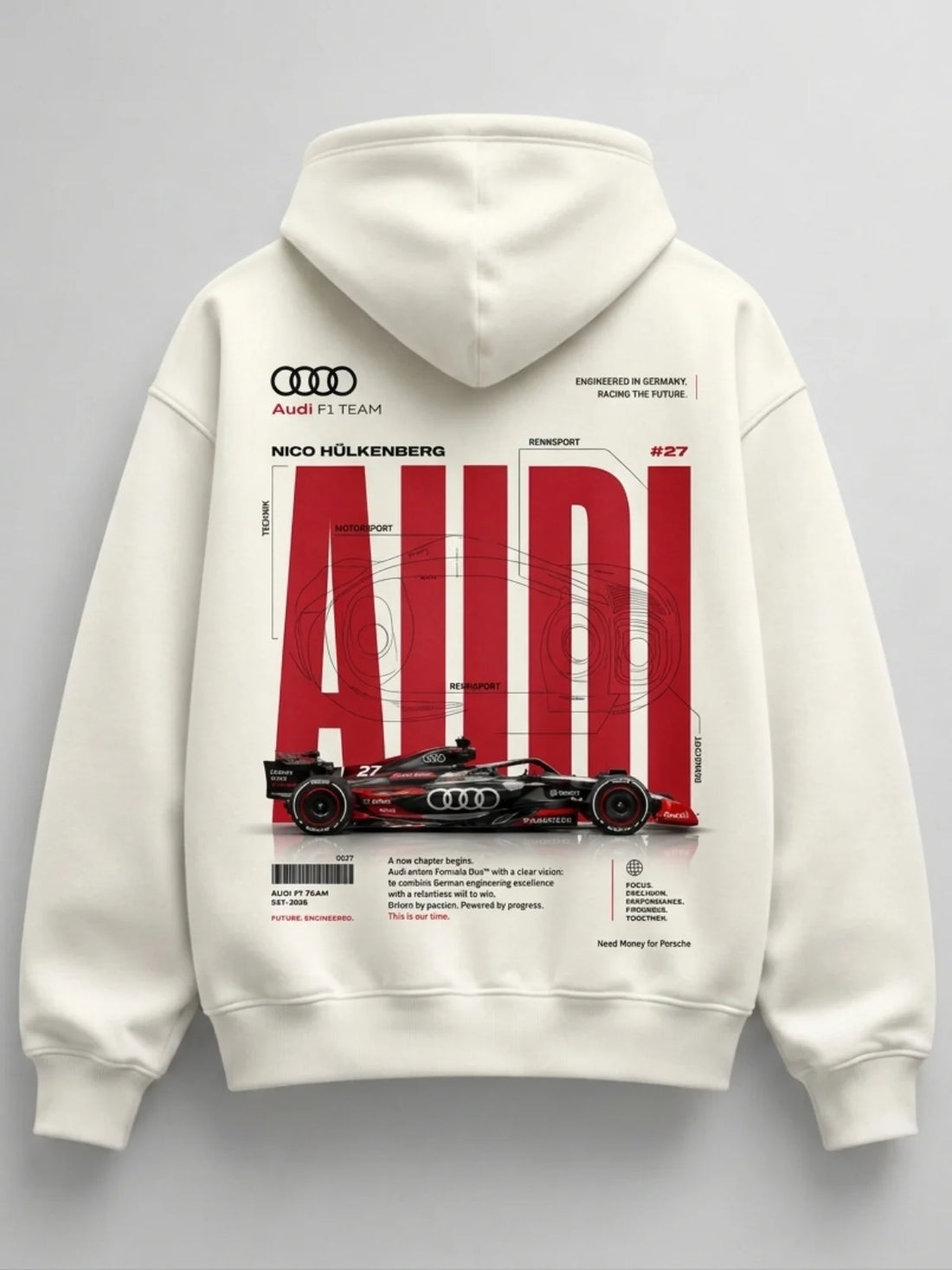 Need Money for Mercedes-Benz AMG Edition hoodie lifestyle urban streetwear automotive inspired outfit