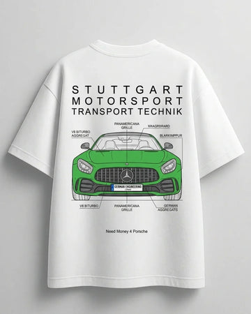 Need Money for Mercedes-Benz Car Lover Oversized T-Shirt