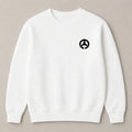 Luxury car culture oversized crewneck sweatshirt