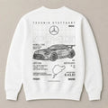 Modern Mercedes-Benz minimalist fashion sweatshirt
