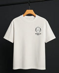 Need Money for Benz graphic print white cotton t-shirt