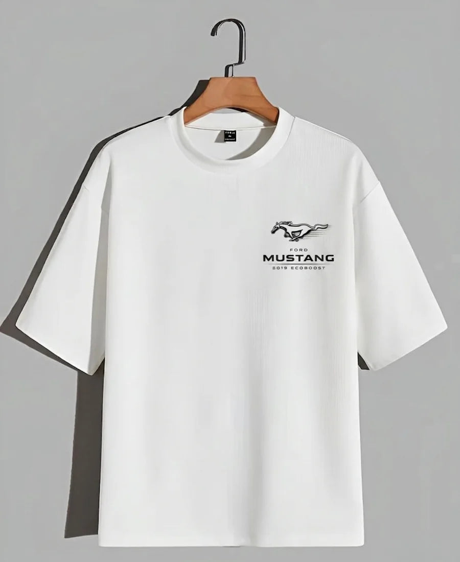 Funny car enthusiast white oversized t-shirt design