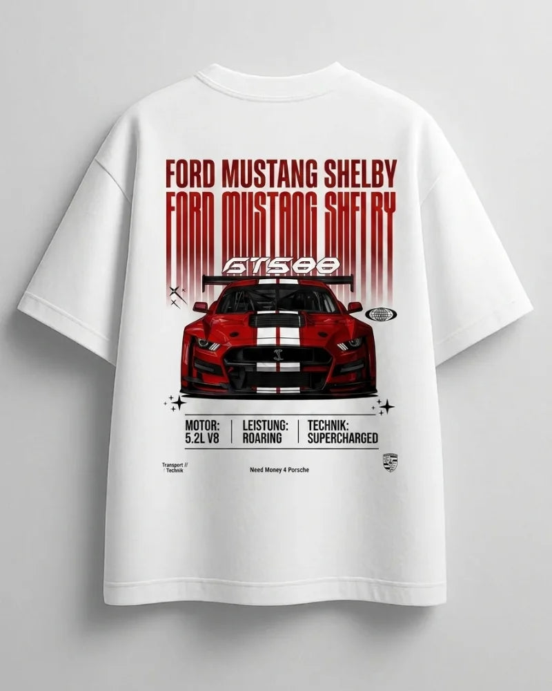 Trendy Need Money for Mustang graphic print shirt