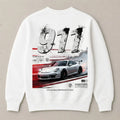 Porsche 911 car enthusiast oversized crewneck sweatshirt