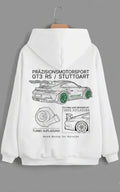 Need Money for Porsche 911 Dream Garage hoodie back print bold dream garage graphic design