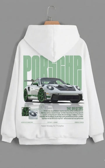 Need Money for Porsche 911 Icon Series hoodie close up icon series graphic detail design