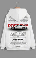 Need Money for Porsche 911 Legacy hoodie close up graphic detail premium print design