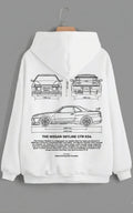 Need Money for Porsche 911 Legacy hoodie side angle trendy streetwear apparel fit