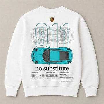 Need Money for Porsche 911 luxury car graphic sweatshirt