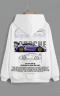 : Need Money for Porsche 911 Street Legend hoodie black color modern luxury streetwear look