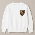 White Porsche 911 inspired streetwear sweatshirt