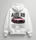 Need Money for Porsche Audi hustle oversized hoodie front view modern streetwear fashion
