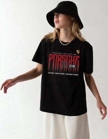 Need Money for Porsche Black t-shirtfor luxury car enthusiasts 2026