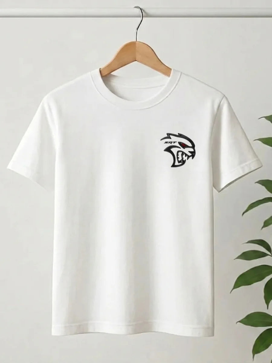 Need Money for Porsche Dodge muscle car graphic Brad Pitt tee back print bold design