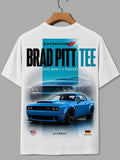 Need Money for Porsche Dodge racing inspired graphic T-shirt black color premium casual wear