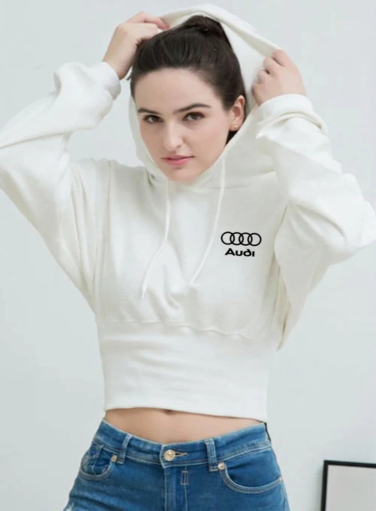 Need Money for Porsche women’s modern oversized white hoodieshop_this_look_AVdw3f