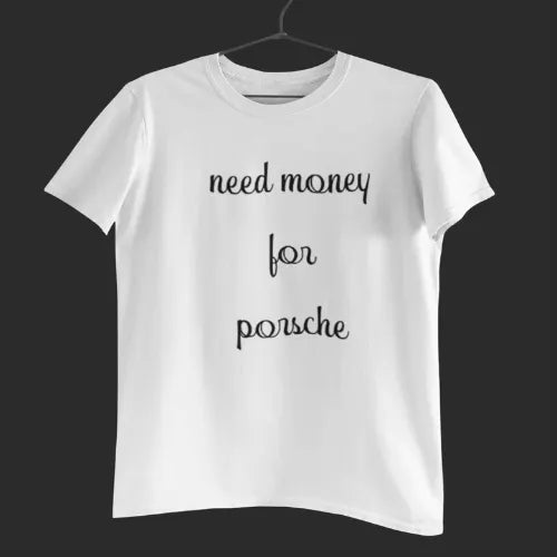 Urban fashion Need Money Classic Noir street tee