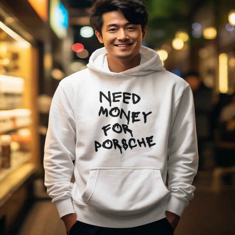 Porsche Is the Goal luxury motivational hoodie