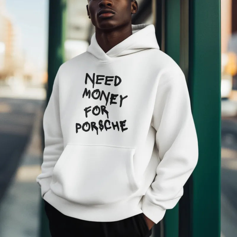Porsche Is the Goal luxury motivational hoodie