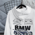 Classic Porsche luxury print hoodie