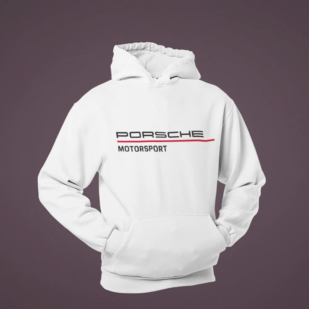 Need Money For Porsche Classic Logo Back Hoodie streetwear