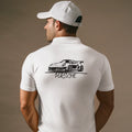 Porsche Classic polo shirt automotive style