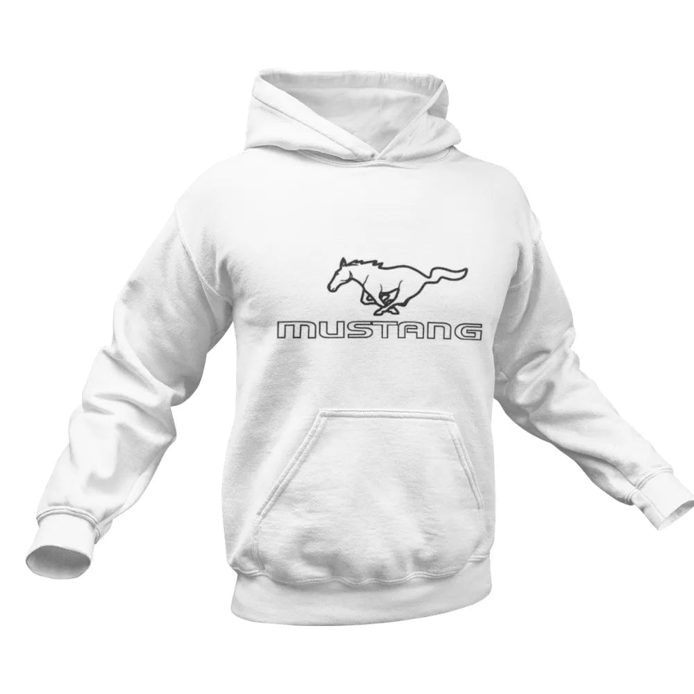 Need Money Porsche bold graphic text hoodie men